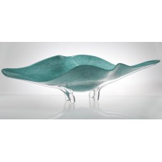 Viz Glass Art Glass Tabletop Platter VZGL1269